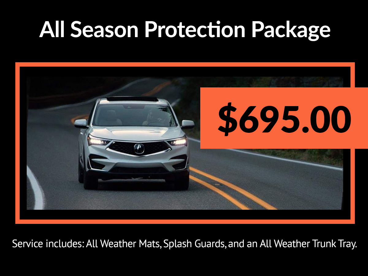 Acura All Season Protection Package Service Special Coupon Acura All Season Protection Package Service Special Coupon