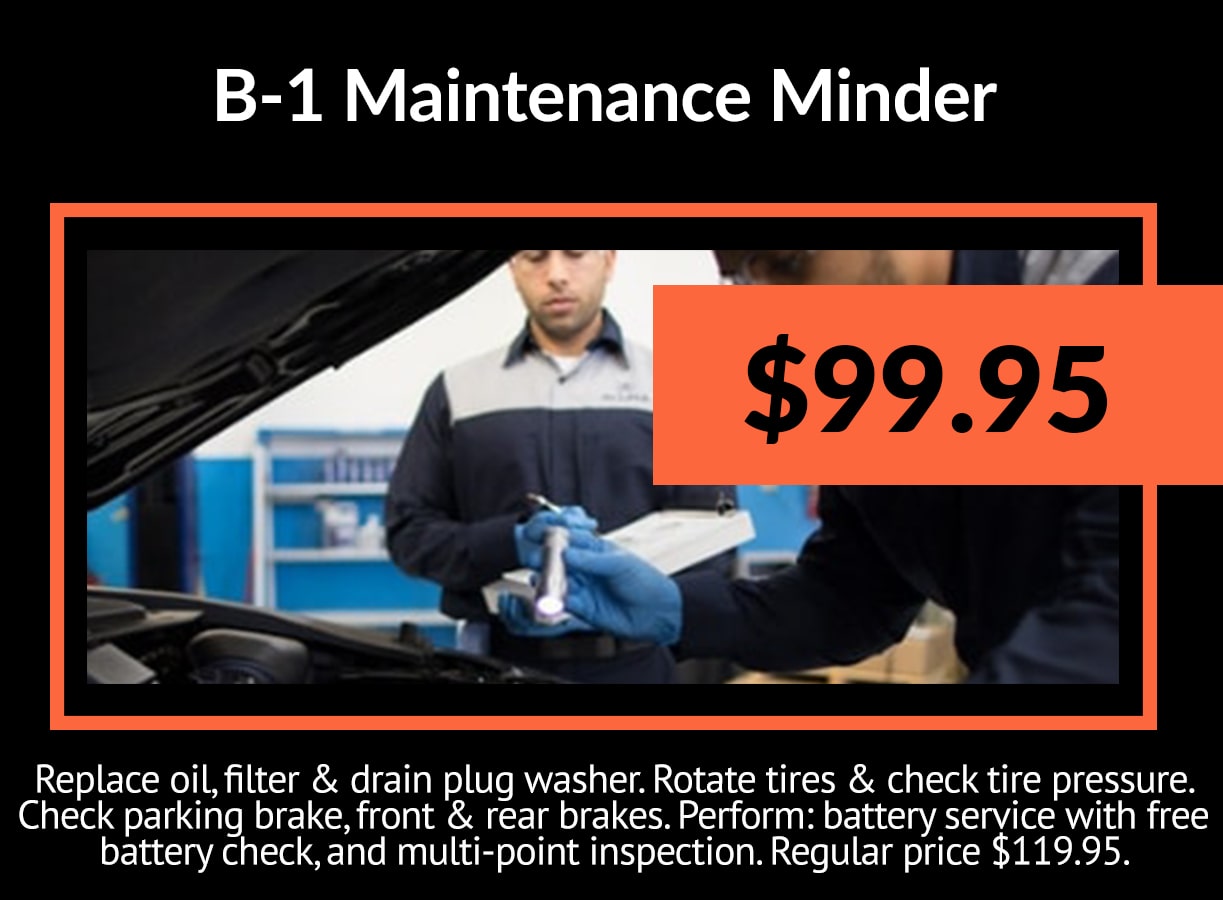 Acura B-1 Maintenance Minder Service Special Coupon Acura B-1 Maintenance Minder Service Special Coupon