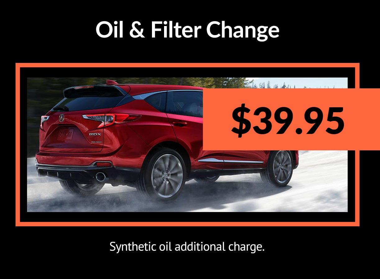 Acura Oil & Filter Service Special Coupon Acura Oil & Filter Service Special Coupon
