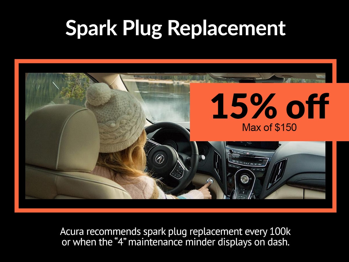 Acura Spark Plug Replacement Service Special Coupon Acura Spark Plug Replacement Service Special Coupon