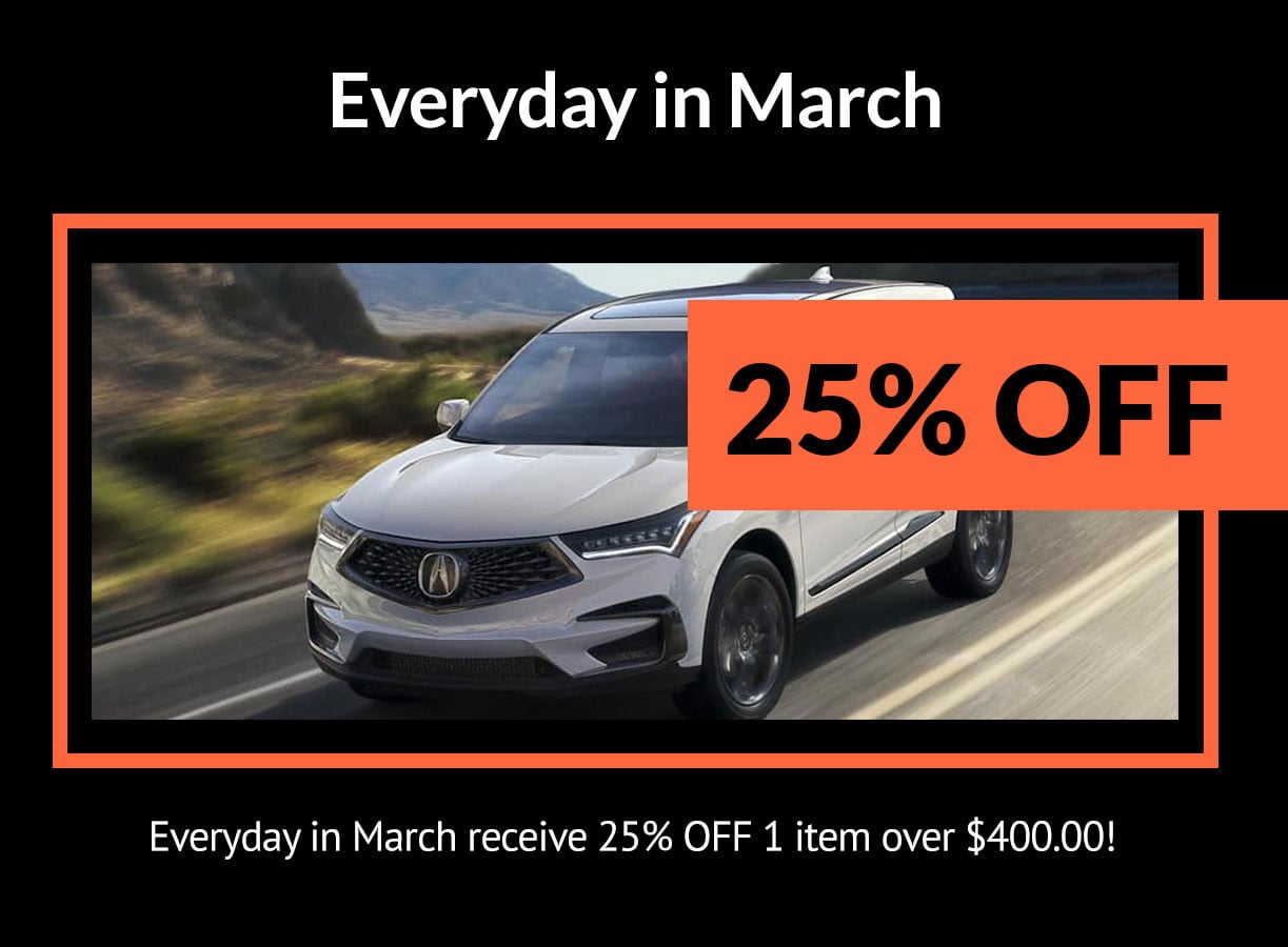 Acura Everydat in March Special Coupon Acura Everyday in March Special Coupon