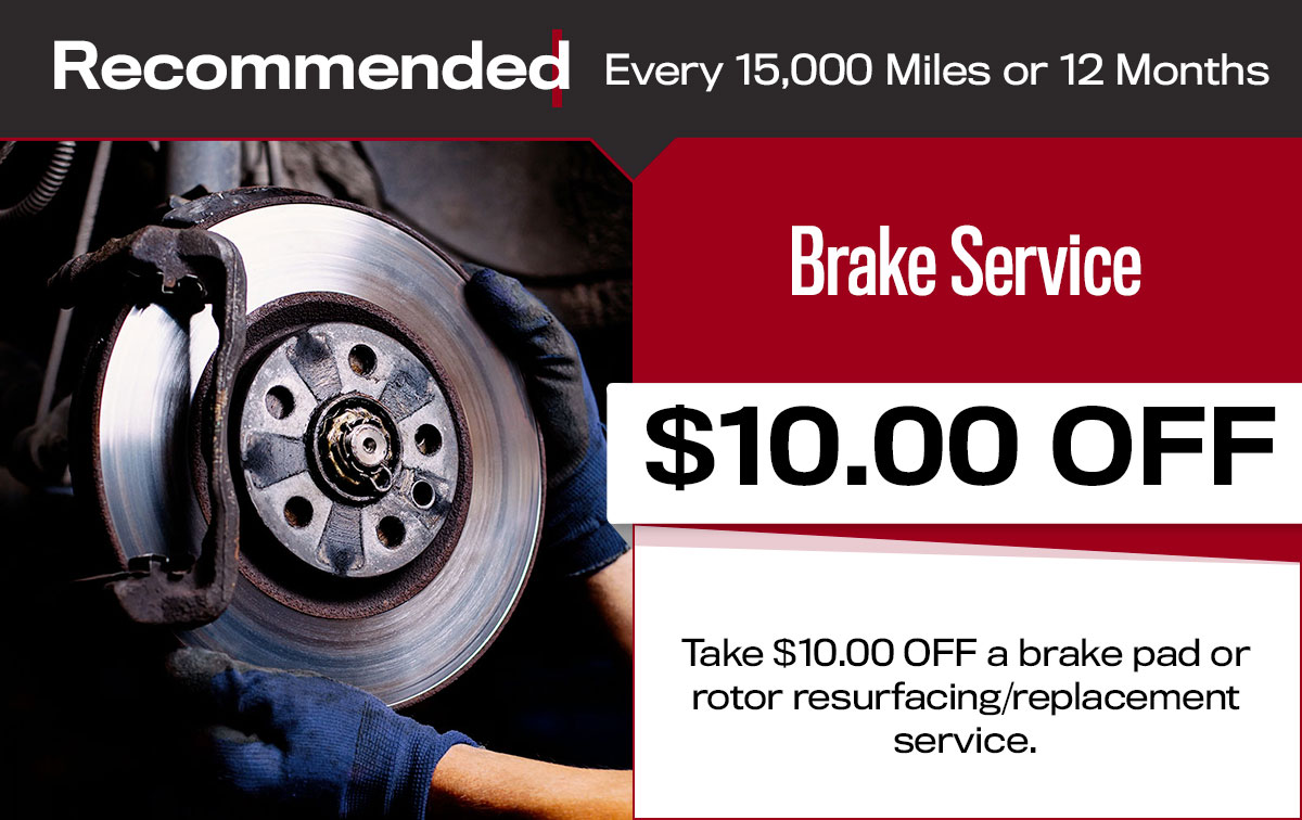 Brake Service Special Coupon Brake Service Special Coupon
