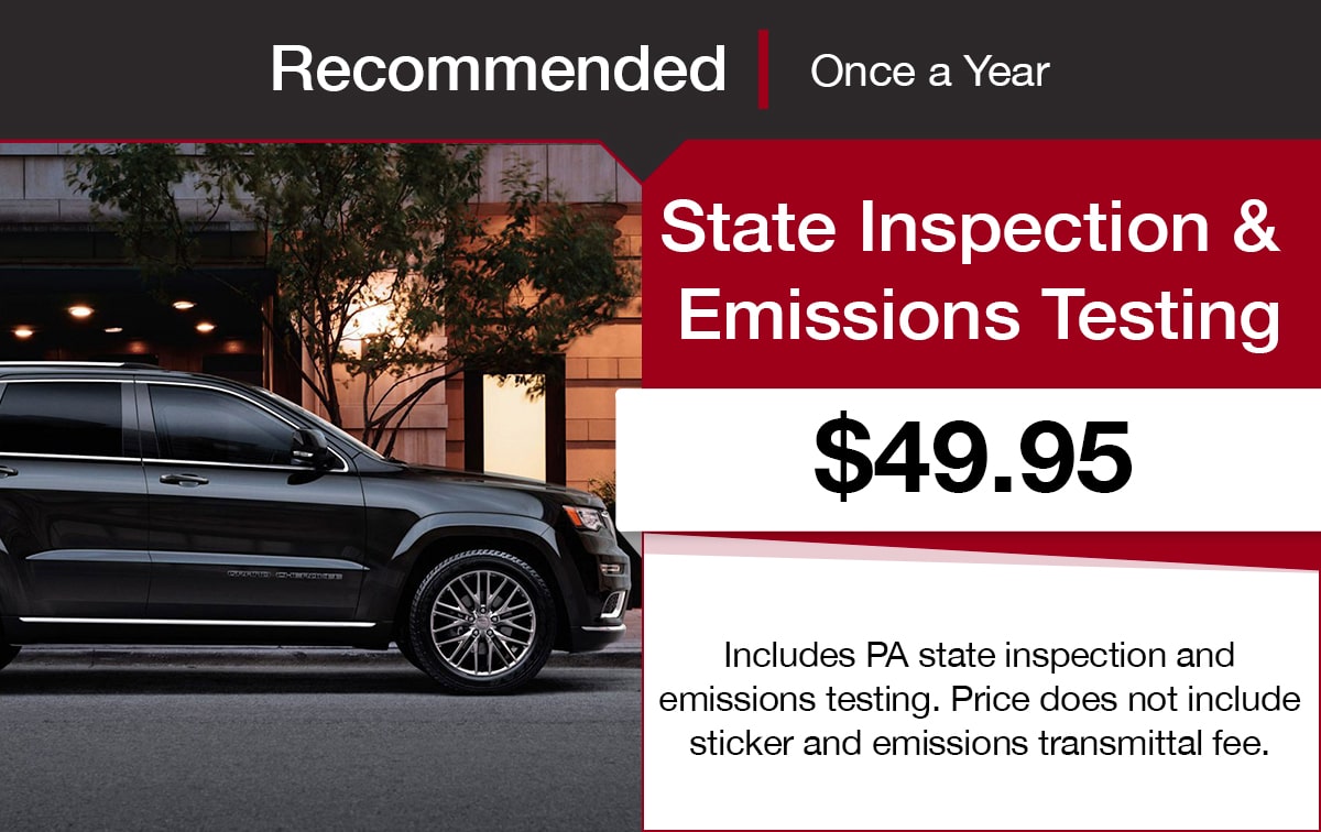State Inspection & Emissions Testing Service Special Coupon State Inspection & Emissions Testing Service Special Coupon