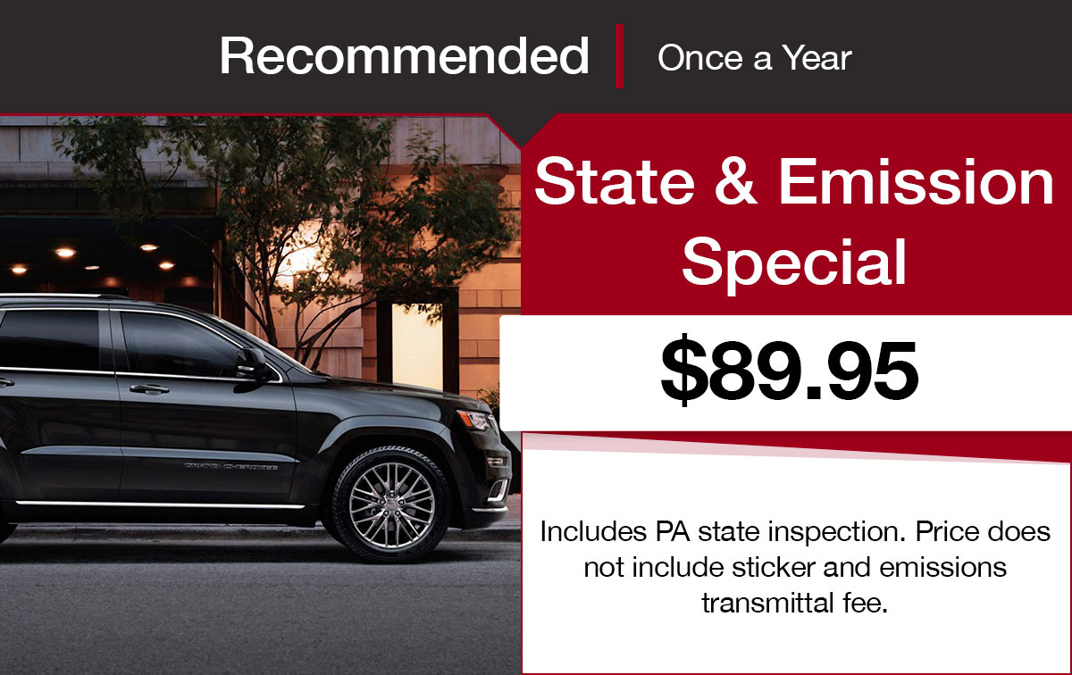 State Inspection & Emissions Testing Service Special Coupon State Inspection & Emissions Testing Service Special Coupon
