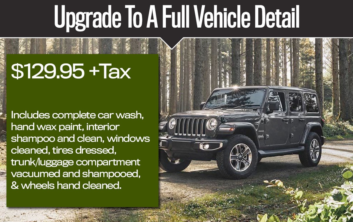 CDJR Summer Full Vehicle Detail Service Special Coupon CDJR Summer Full Vehicle Detail Service Special Coupon