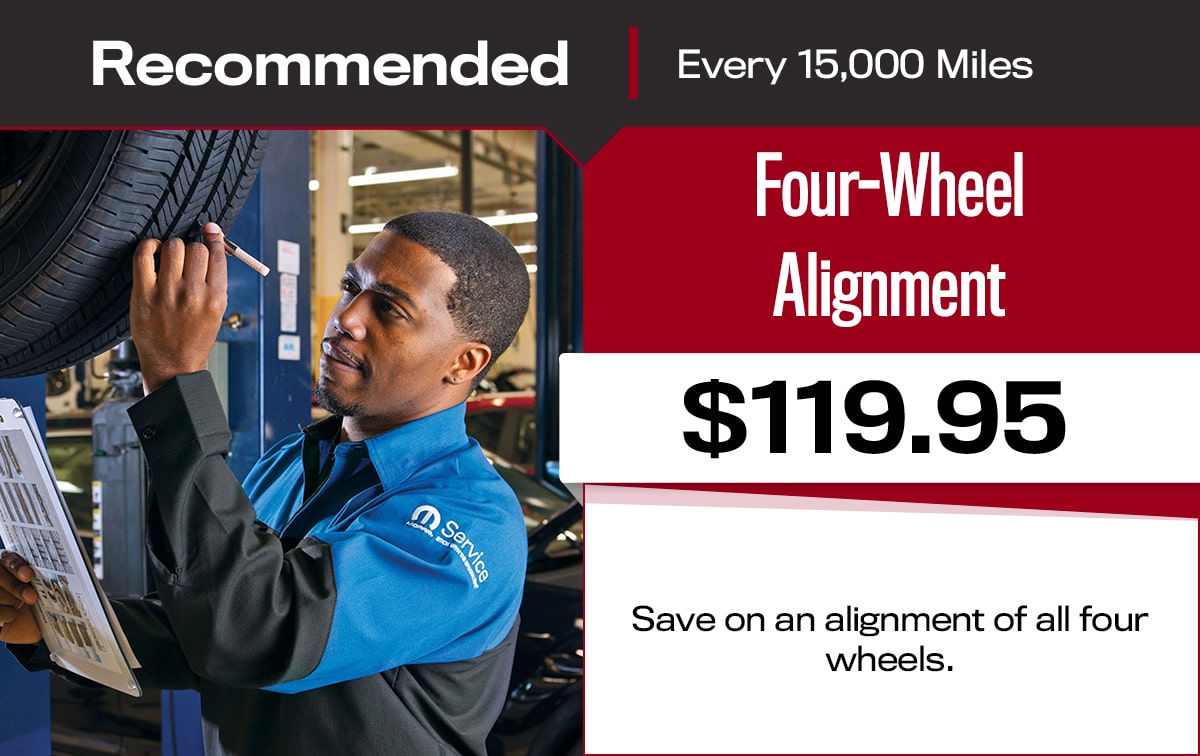Four-Wheel Alignment Service Special Coupon Four-Wheel Alignment Service Special Coupon