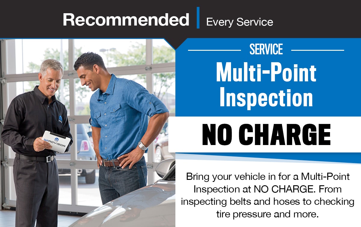 CDJR Multi-Point Inspection Service Special Coupon CDJR Multi-Point Inspection Service Special Coupon