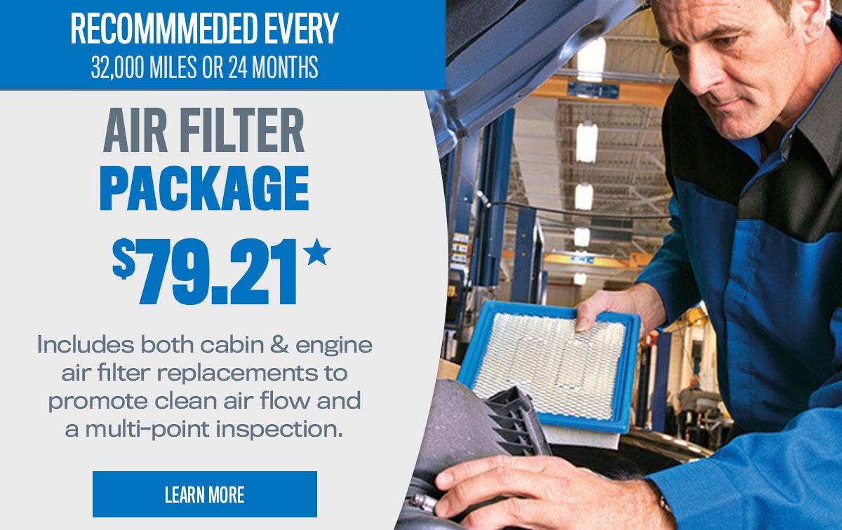 CDJR Air Filter Package Service Special Coupon CDJR Air Filter Package Service Special Coupon