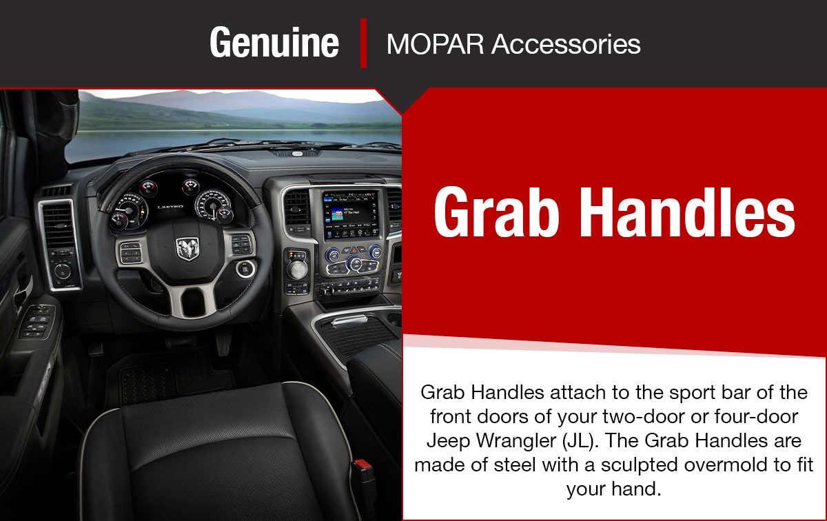 Mopar Grab Handles Accessories Mopar Grab Handles Accessories