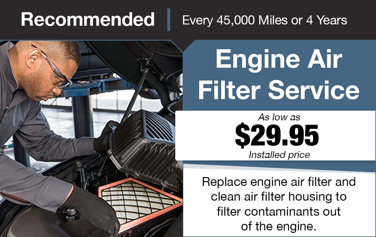 Chevrolet Buick Engine Air Filter Service Special Coupon Chevrolet Buick Engine Air Filter ServiceEngine Air Filter Service Special Coupon