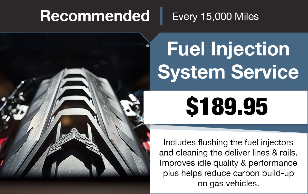 Chevrolet Buick Fuel Injection System Service Special Coupon Chevrolet Buick Fuel Injection System Service Special Coupon