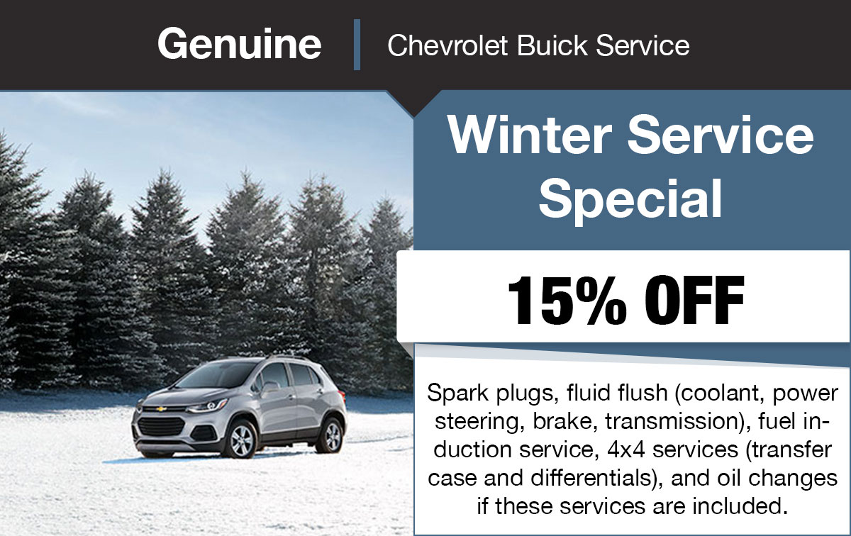 Chevrolet Buick Winter Preparation Service Special Coupon Chevrolet Buick Winter Preparation Service Special Coupon