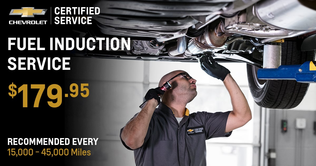 Chevrolet Fuel Induction Service Service Special Coupon Chevrolet Fuel Induction Service Service Special Coupon