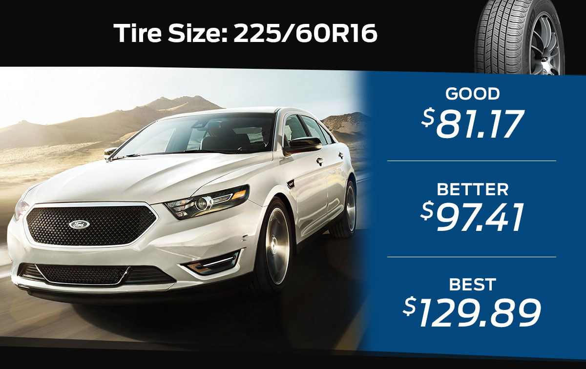 Ford 225/60R16 Tire Special Ford 225/60R16 Tire Special
