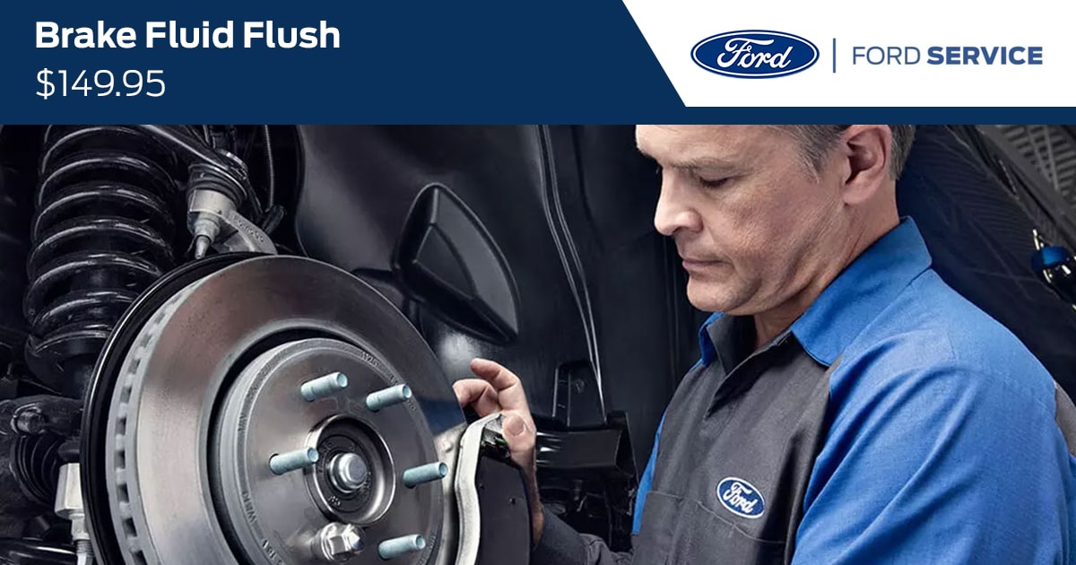 Ford Brake Fluid Flush Service Special Coupon Ford Brake Fluid Flush Service Special Coupon