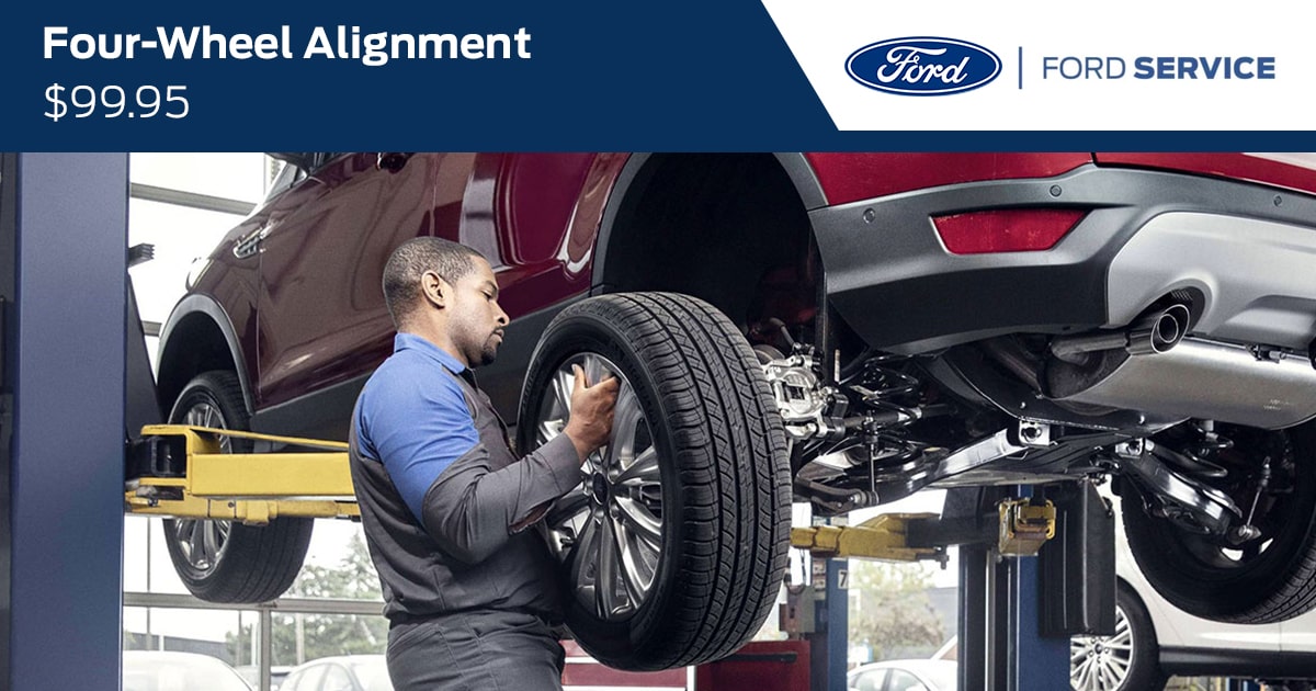 Ford Four-Wheel Alignment Service Special Coupon Ford Four-Wheel Alignment Service Special Coupon
