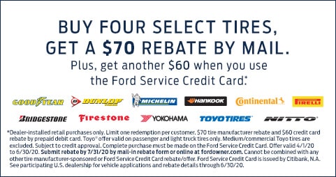 Ford Tire Rebate Ford Tire Rebate