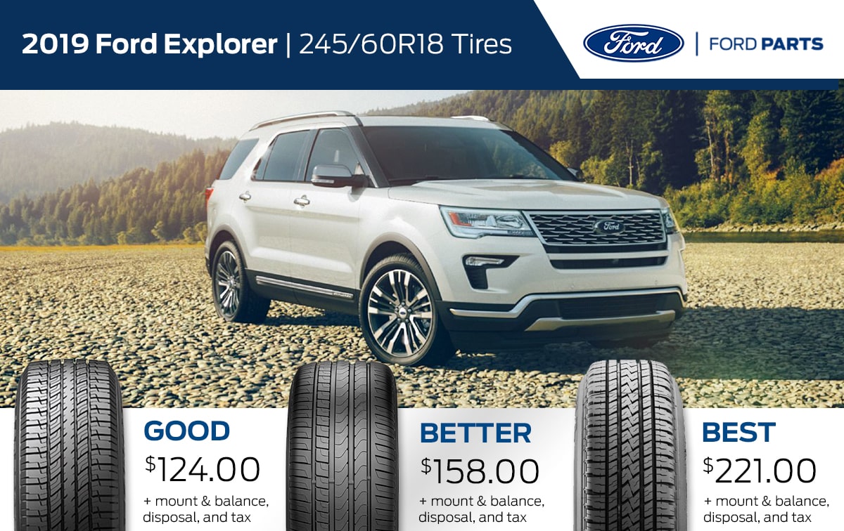 2019 Ford Explorer Tire Special 2019 Ford Explorer Tire Special