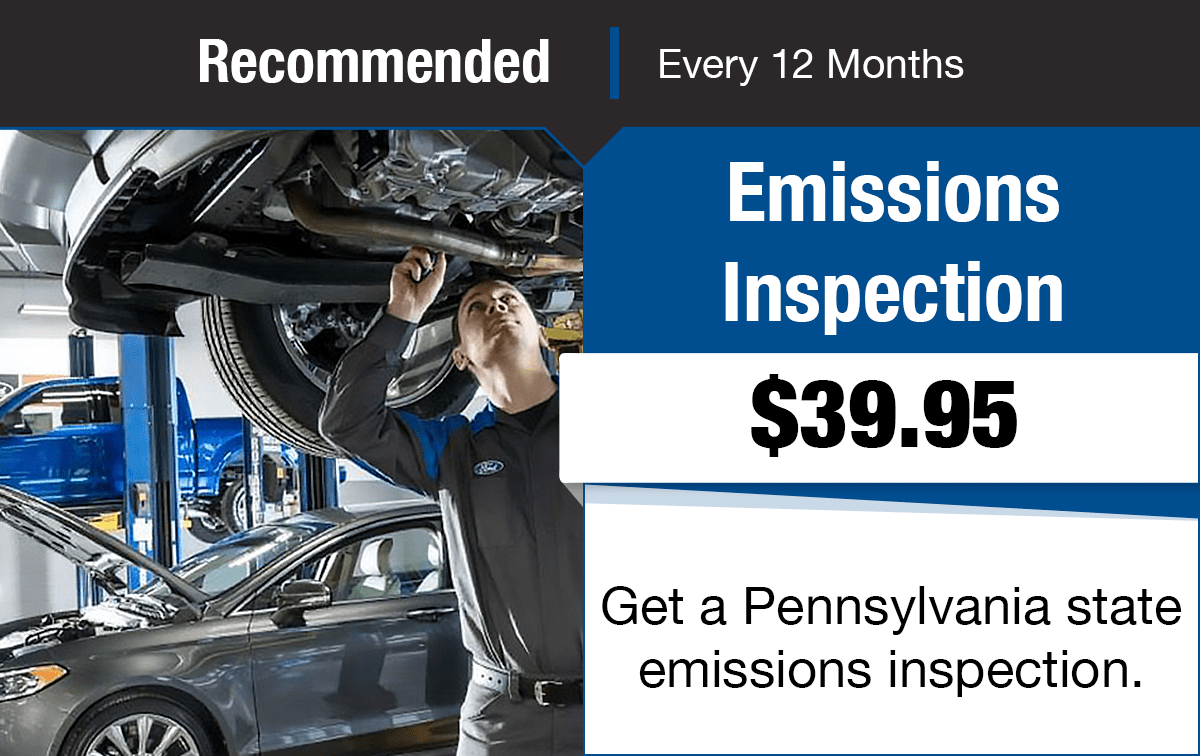 Ford Emissions Inspection Service Special Coupon Ford Emissions Inspection Service Special Coupon