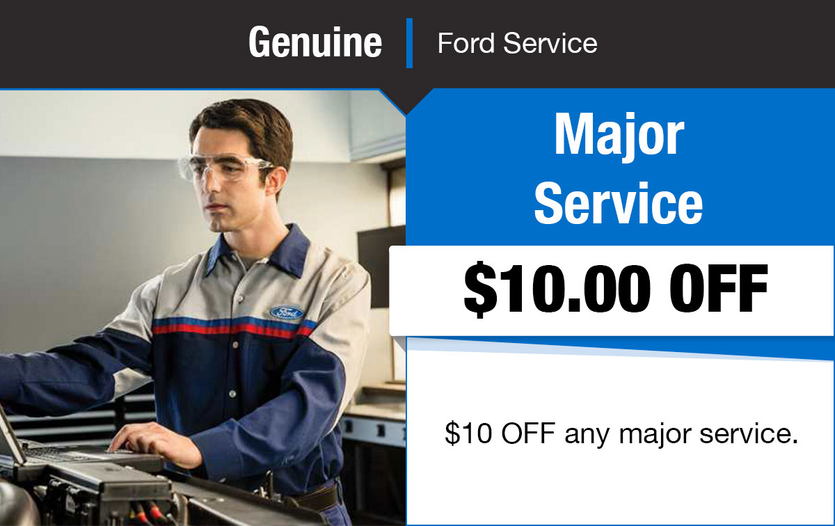 Ford Major Service Special Coupon Ford Major Service Special Coupon