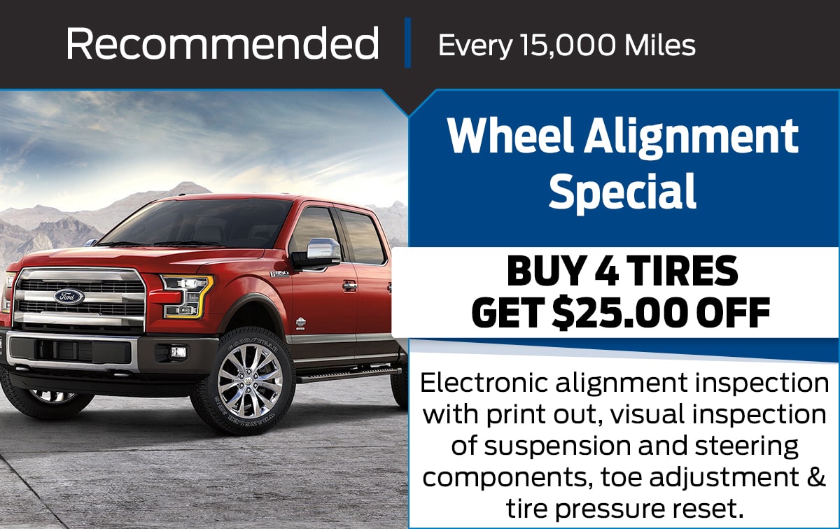 Ford Wheel Alignment Service Special Coupon Ford Wheel Alignment Service Special Coupon