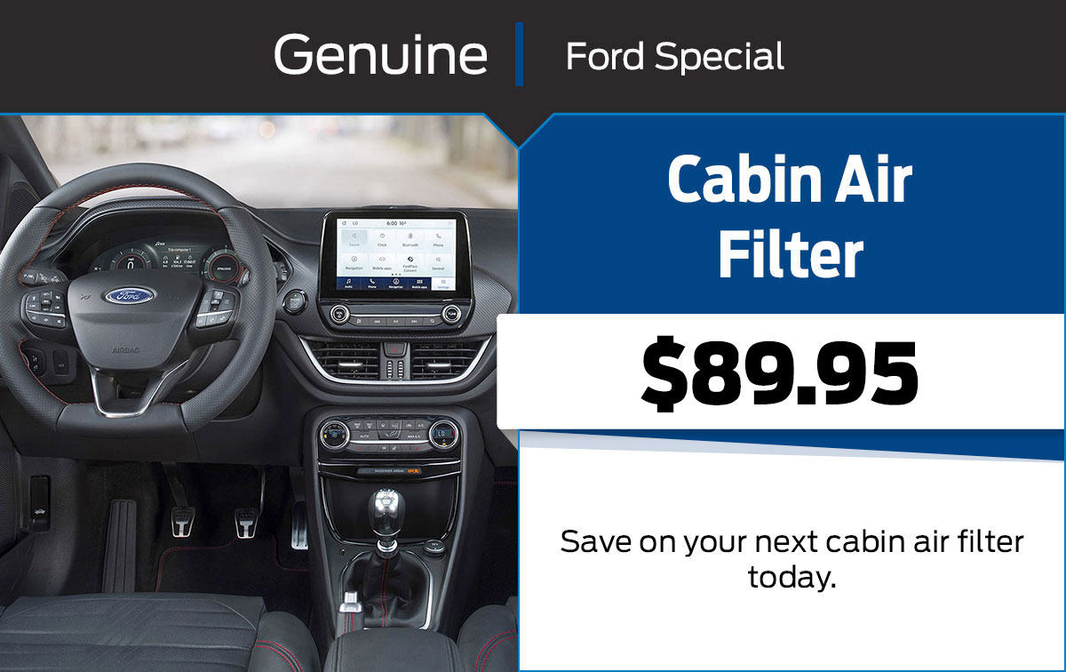Cabin Air Filter Service Special Coupon Cabin Air Filter Service Special Coupon