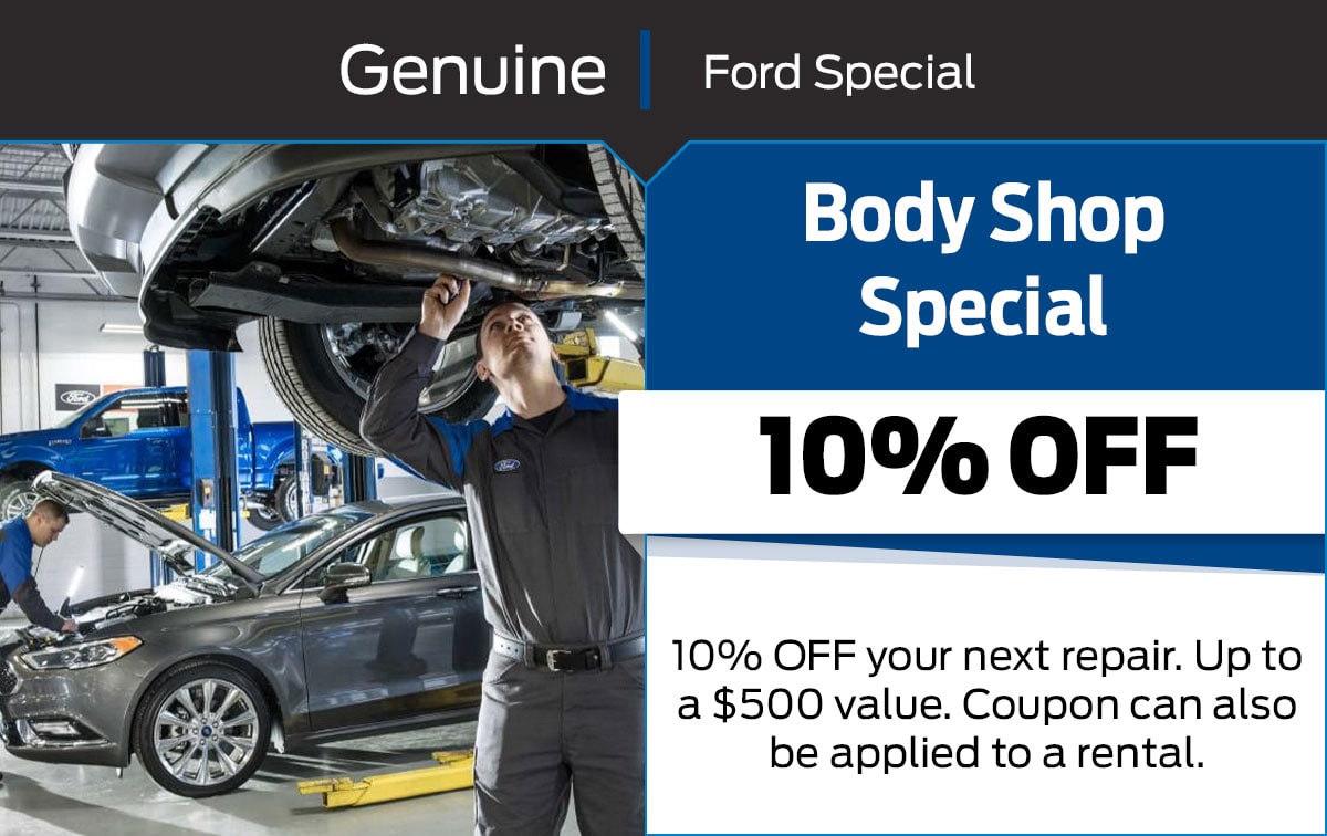 Ford Body Shop Special Coupon Ford Body Shop Special Coupon