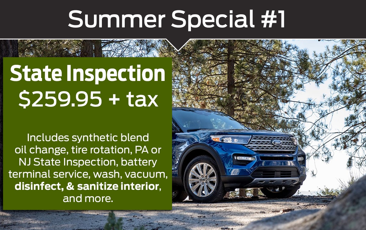 Ford Summer Service Special Coupon