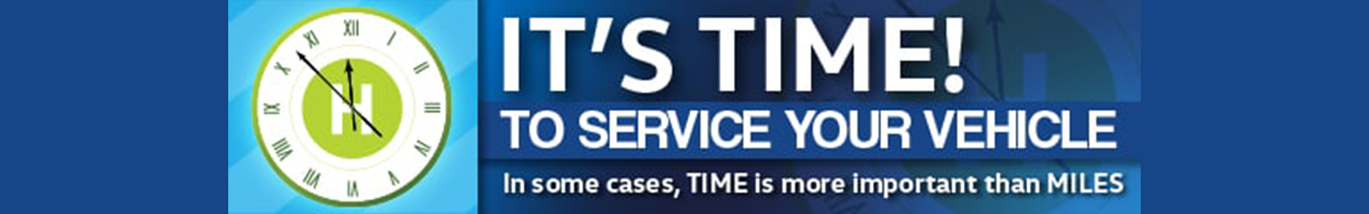 It's Time For Service! It's Time For Service