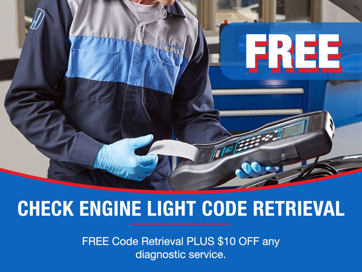 Check Engine Light Code Retrieval Service Special Coupon Check Engine Light Code Retrieval Service Special Coupon