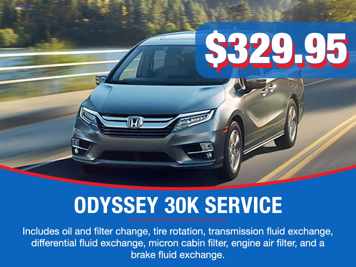 Honda Odyssey 30k Service Special Coupon Honda Odyssey 30k Service Special Coupon