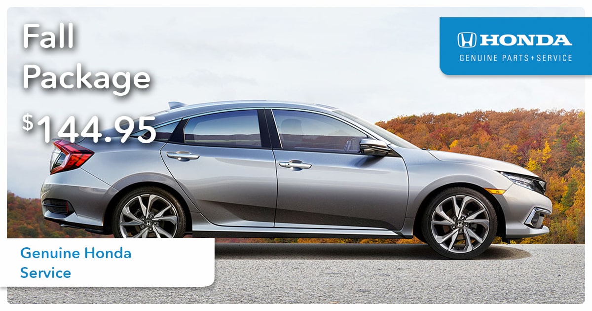 Honda Fall Package Service Special Coupon Honda Fall Package Service Special Coupon