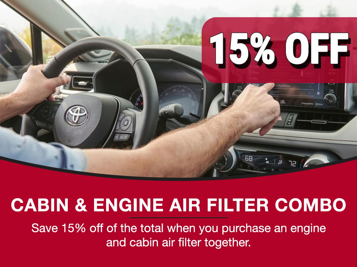 Cabin & Engine Air Filter Combo Service Special Coupon Cabin & Engine Air Filter Combo Service Special Coupon