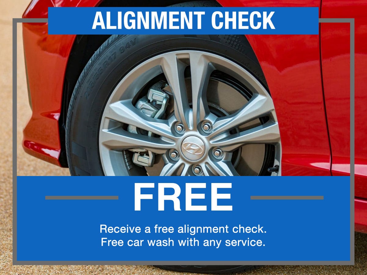 Alignment Check Service Special Coupon Alignment Check Service Special Coupon
