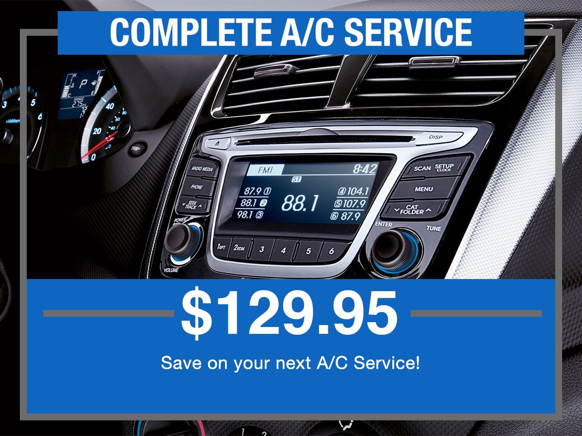 Complete A/C Service Special Coupon Complete A/C Service Special Coupon
