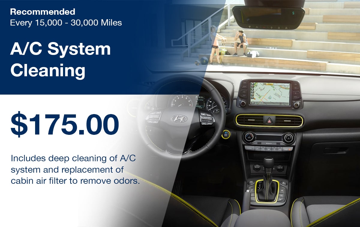 Hyundai A/C System Cleaning Service Special Coupon Hyundai A/C System Cleaning Service Special Coupon