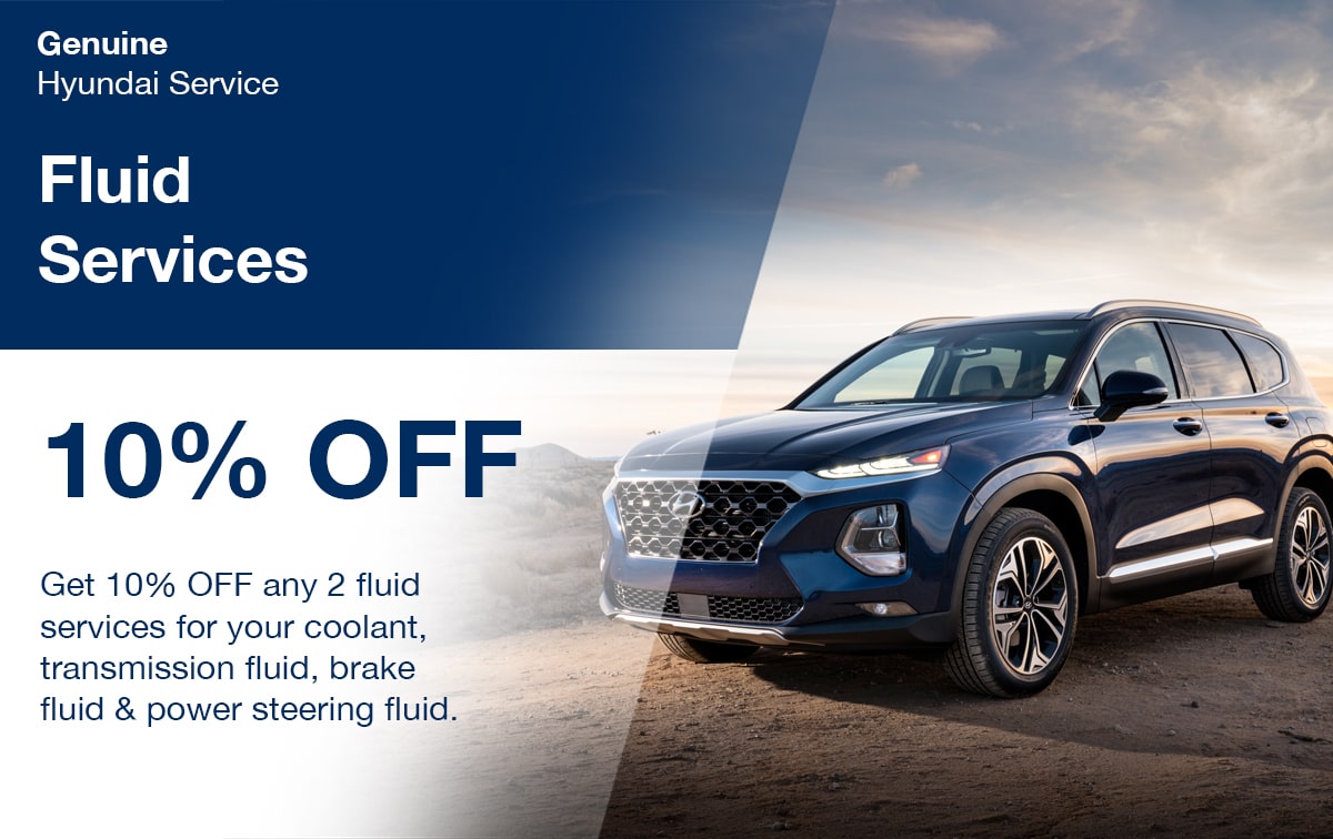Hyundai Fluid Services Special Coupon Hyundai Fluid Services Special Coupon