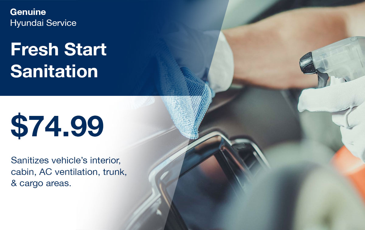 Hyundai Sanitation Service Special Coupon Hyundai Sanitation Service Special Coupon