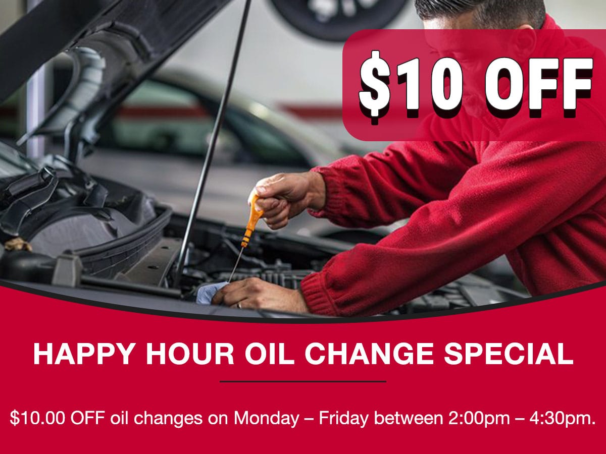 Happy Hour Oil Change Special Coupon Happy Hour Oil Change Special Coupon