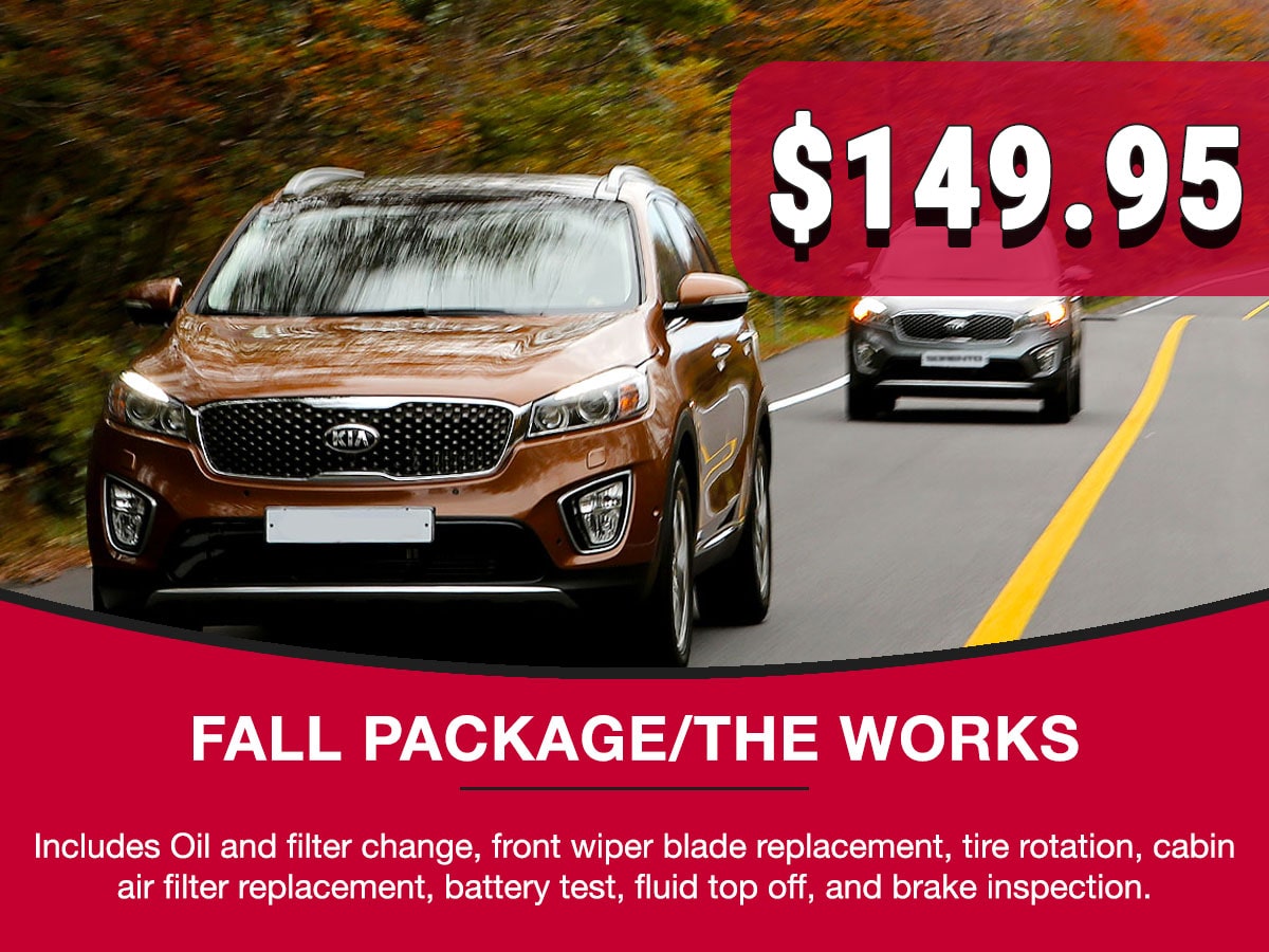 Kia Fall Package Service Special Coupon Kia Fall Package Service Special Coupon