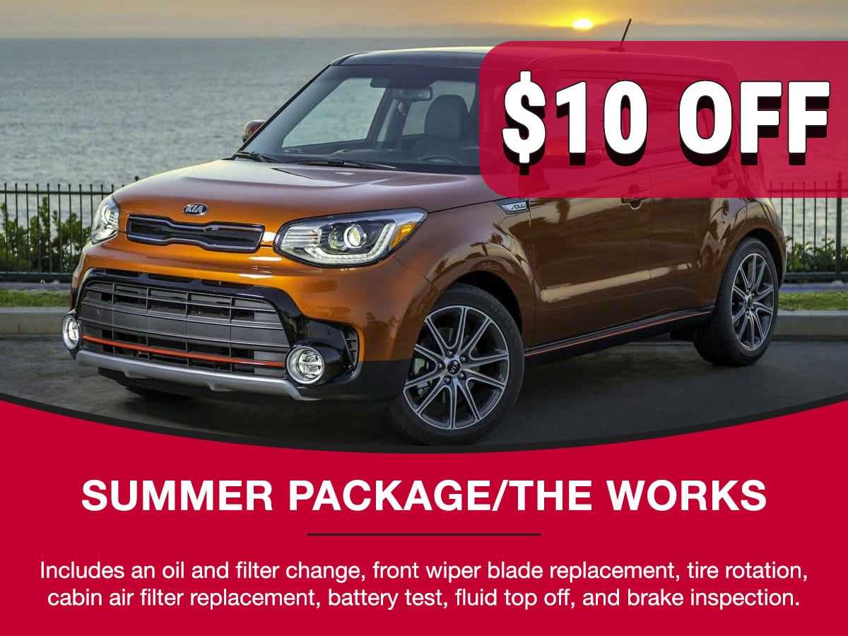 Kia Summer Package Service Special Coupon Kia Summer Package Service Special Coupon