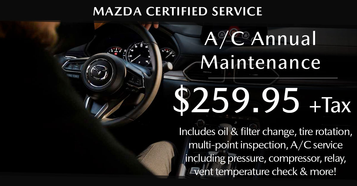 Mazda Summer A/C Service Special Coupon Mazda Summer A/C Service Special Coupon