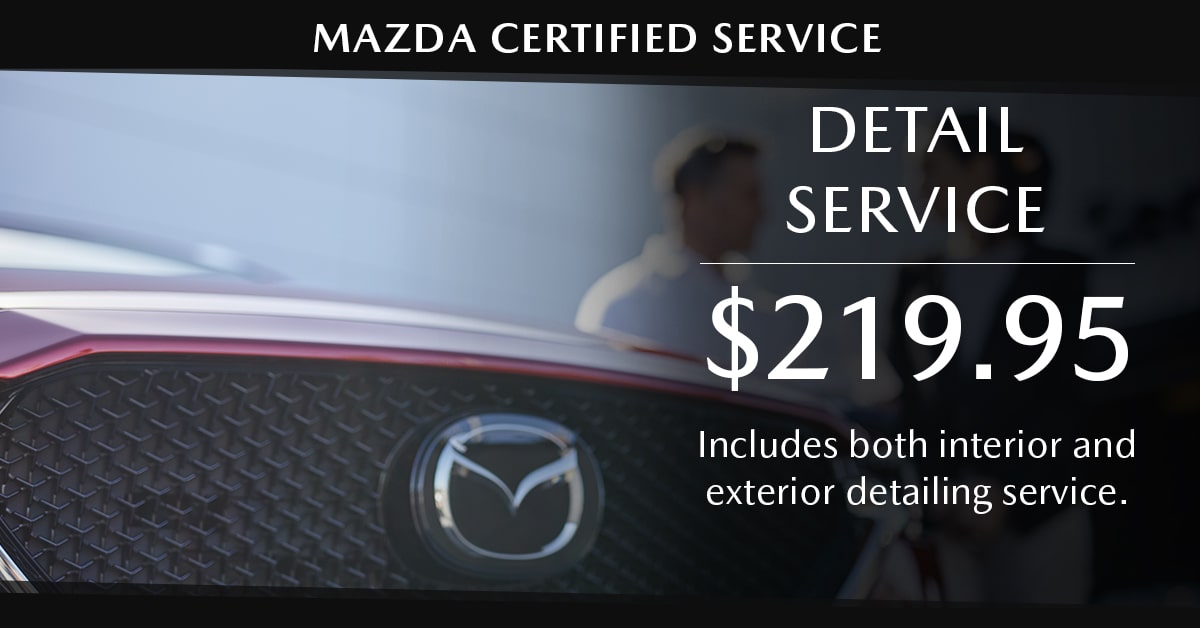 Mazda Detail Service Special Coupon Mazda Detail Service Special Coupon