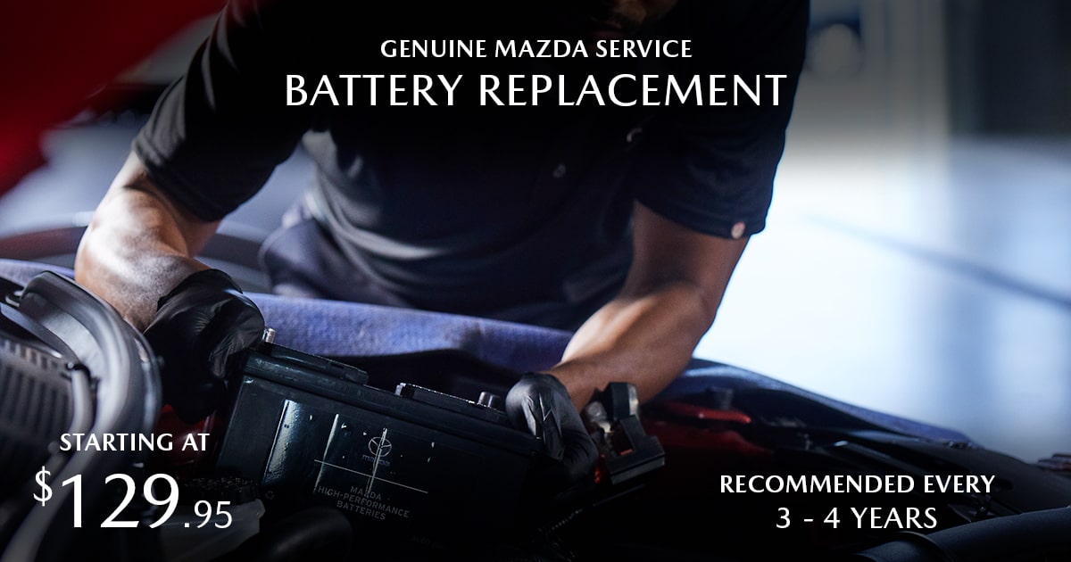 Mazda Battery Replacement Service Special Coupon Mazda Battery Replacement Service Special Coupon