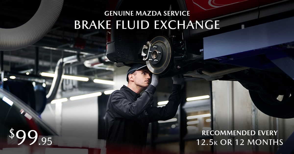 Mazda Brake Fluid Exchange Service Special Coupon Mazda Brake Fluid Exchange Service Special Coupon