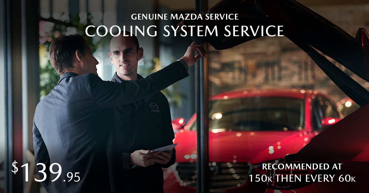 Mazda Coolant Fluid Exchange Service Special Coupon Mazda Coolant Fluid Exchange Service Special Coupon