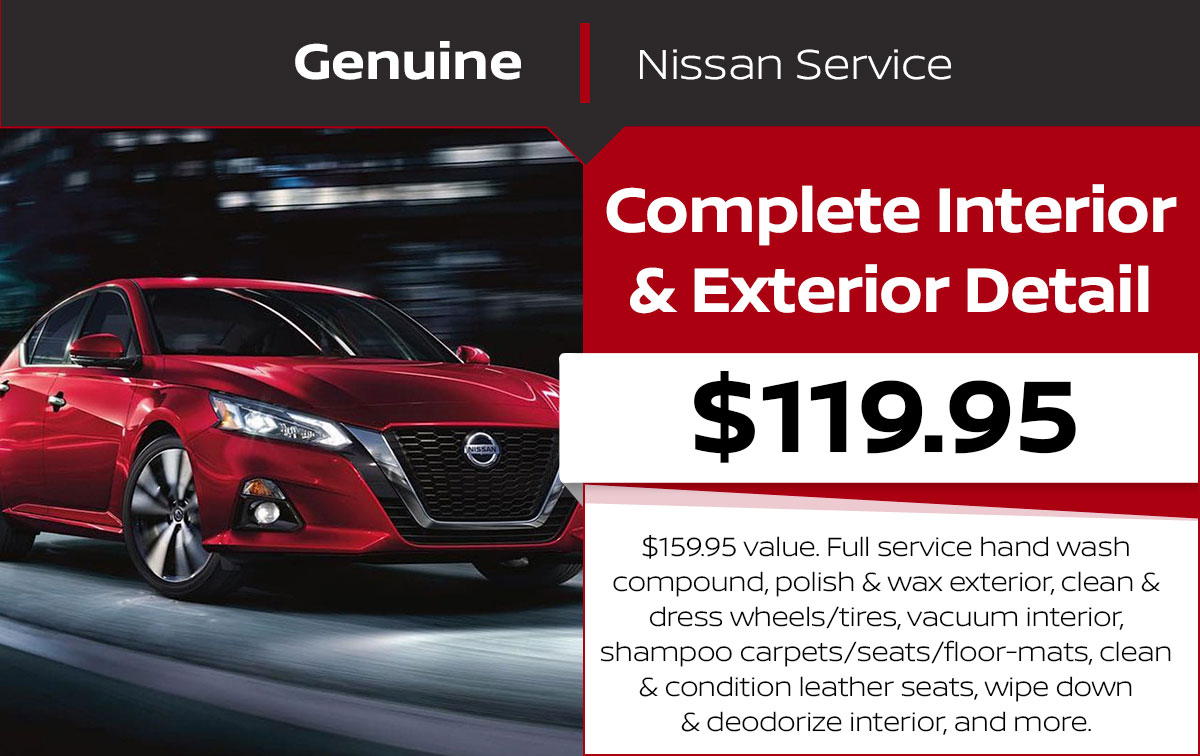 Complete Interior & Exterior Detail Service Special Coupon Complete Interior & Exterior Detail Service Special Coupon