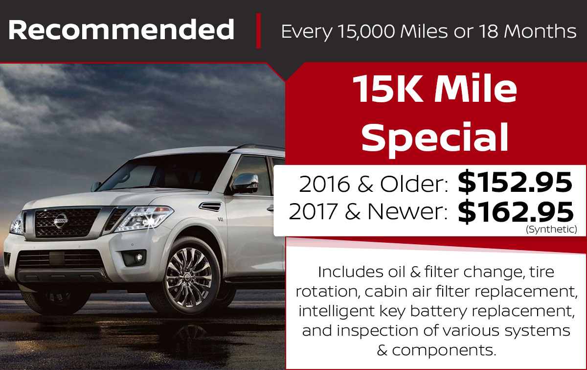 15K Mile Service Special Coupon 15K Mile Service Special Coupon