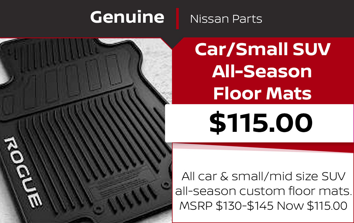 All-Season Floor Mats Special Coupon All-Season Floor Mats Special Coupon