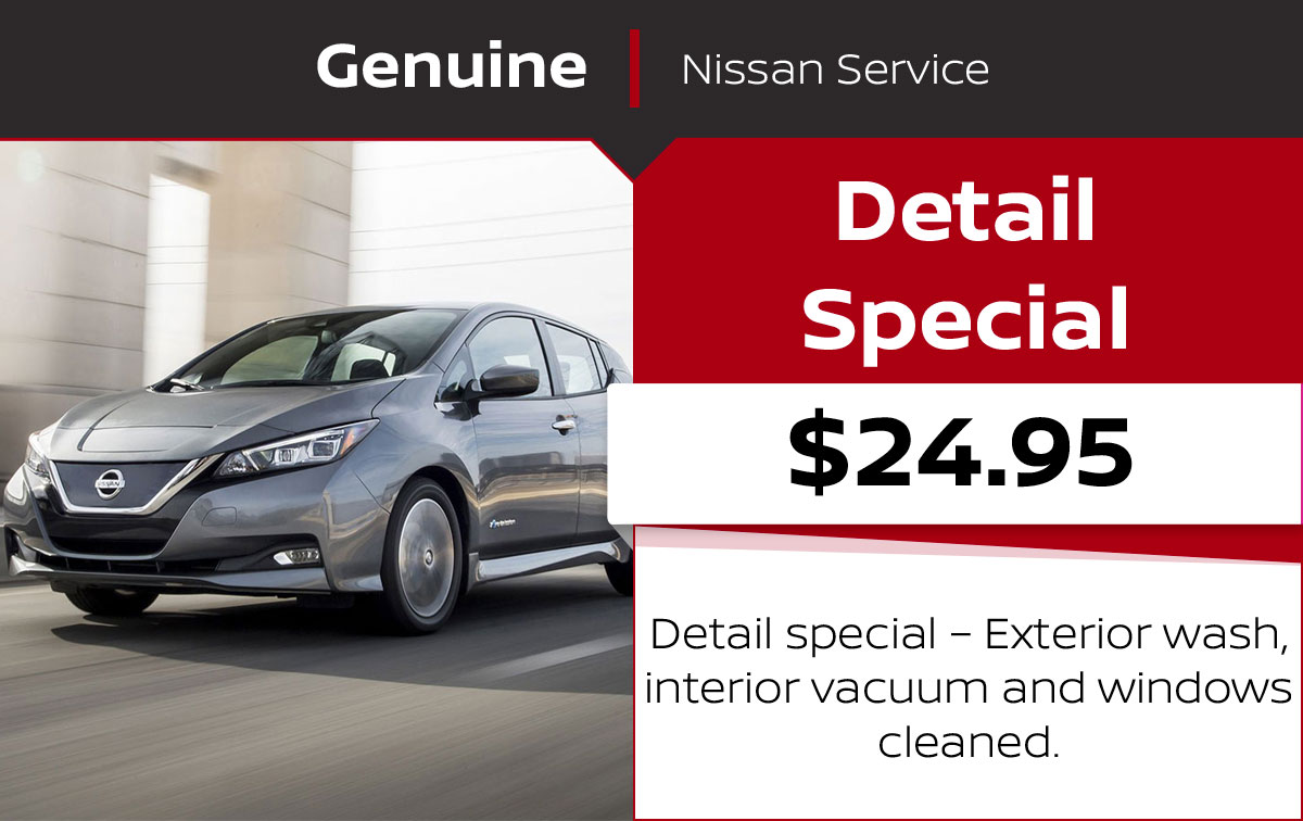 Nissan Detail Special Service Special Coupon Nissan Detail Special Service Special Coupon